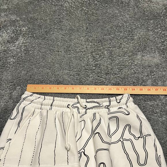 GRIMEY GRMY Shorts Mens Small Cotton Sweat Strange Fruit Geometric - Picture 7 of 8